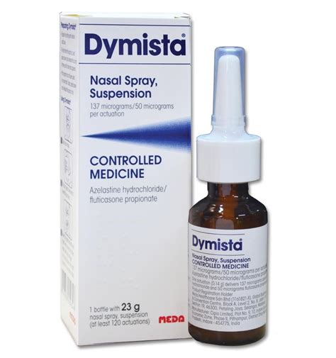 dymista spray nazal|DYMISTA NASAL SPRAY